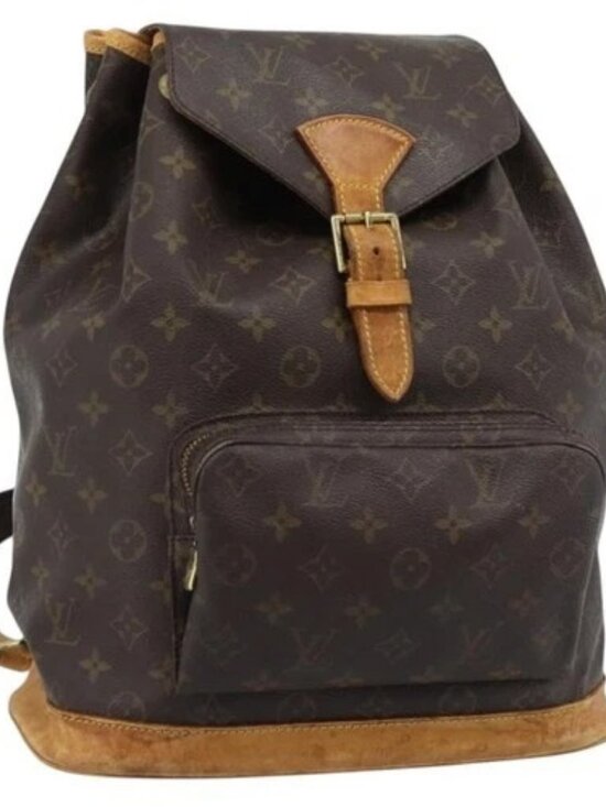 LOUIS VUITTON Monogram Montsouris GM Backpack M51135 LV Auth am11759 main image 12